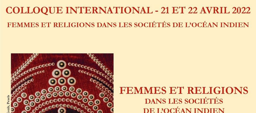 Colloque international "Femmes et Religions dans les sociétés de l'océan Indien"